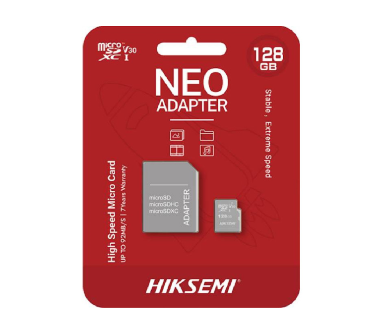TARJETA DE MEMORIA MICRO SD HIKSEMI CLASE 10 128GB