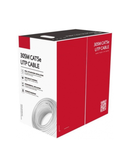 CABLE UTP DAHUA CAT. 5E COBRE BLANCO POR METRO