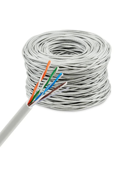 CABLE UTP DAHUA CAT. 5E COBRE BLANCO POR METRO