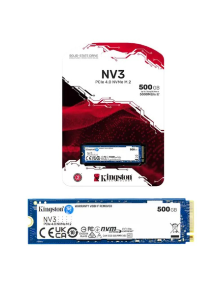 DISCO DURO SSD KINGSTON 500GB M.2 2280 SNV3S-500G PCIE NVME