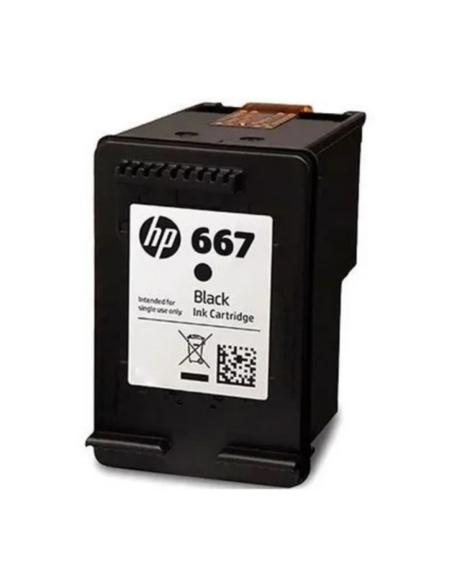CARTUCHO HP 667 NEGRO - 2374/2375/2376/2774/2775/2776/2779/4178/4176/4175