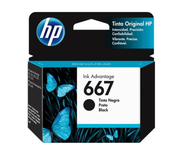 CARTUCHO HP 667 NEGRO -...