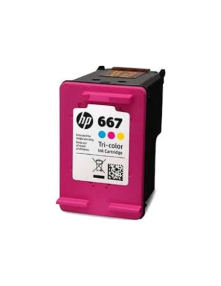 CARTUCHO HP 667 COLOR - 2374/2375/2376/2774/2775/2776/2779/4178/4176/4175
