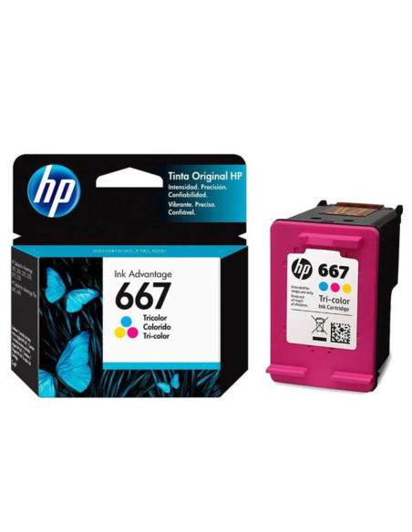 CARTUCHO HP 667 COLOR - 2374/2375/2376/2774/2775/2776/2779/4178/4176/4175