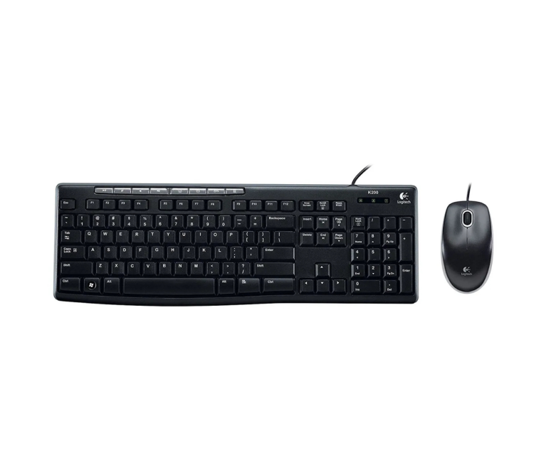 TECLADO + MOUSE LOGITECH ALAMBRICO... TECLADO + MOUSE LOGITECH ALAMBRICO...