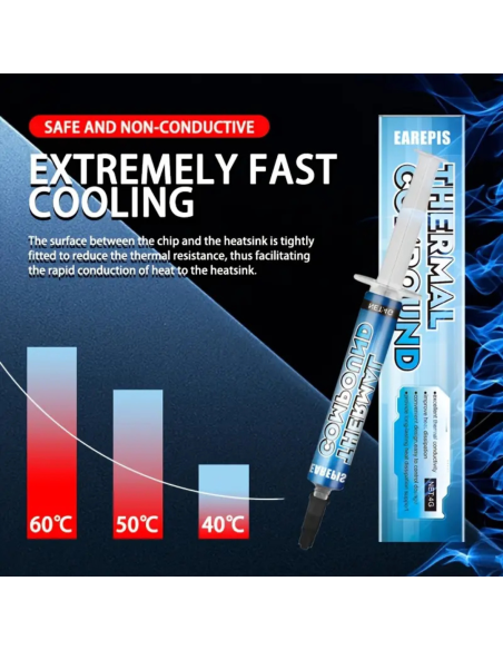 PASTA TERMICA DE ALTA CONDUCTIVIDAD GEL DE ENFRIAMIENTO