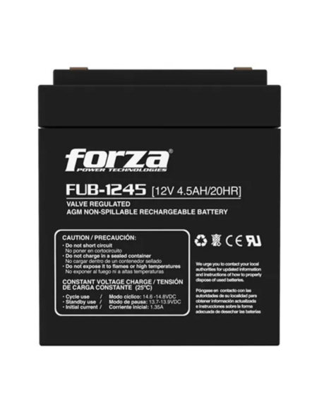 BATERIA FORZA PARA UPS 12V 4.5AH FUB-1245