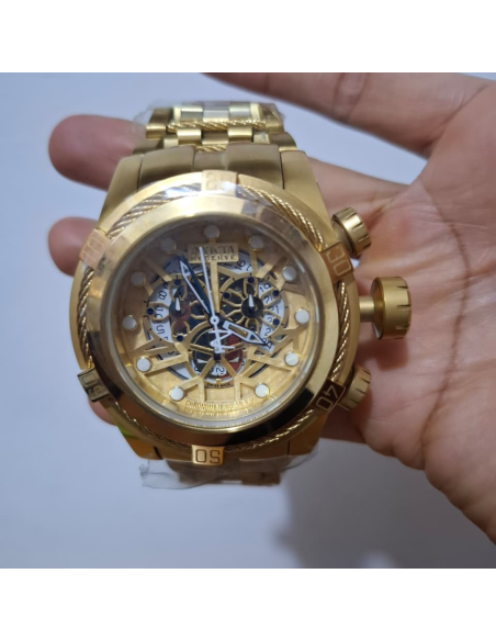 RELOJ INVICTA RESERVE BOLT ZEUS 53MM ACERO INOXIDABLE 12763