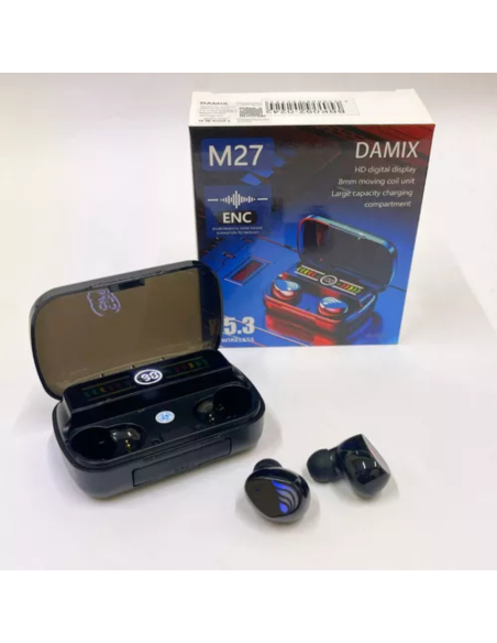 AUDIFONOS BLUETOOTH M27 V5.3 WIRELESS