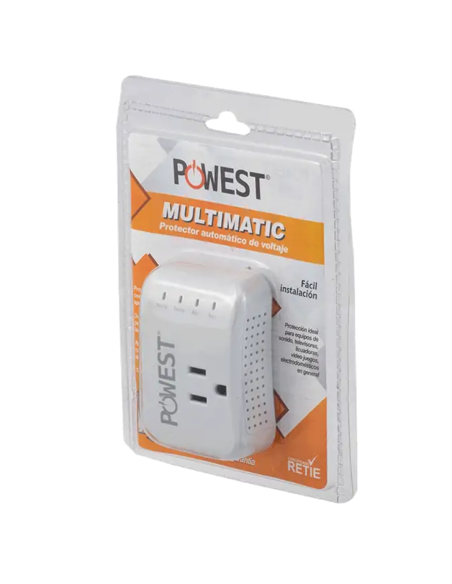 PROTECTOR DE VOLTAJE POWEST AUTOMATICO 120V/10A