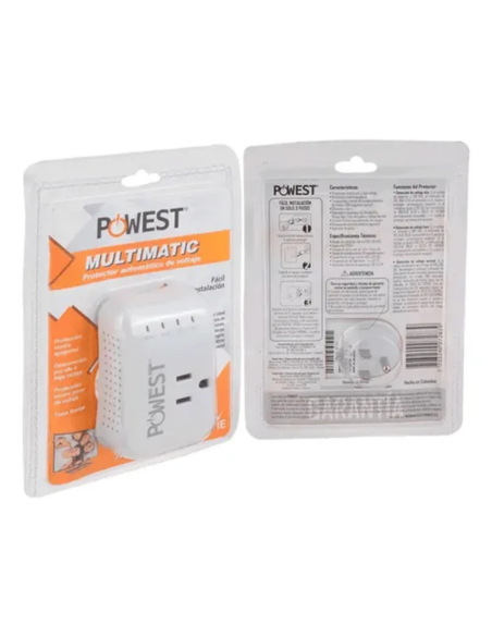 PROTECTOR DE VOLTAJE POWEST AUTOMATICO 120V/10A