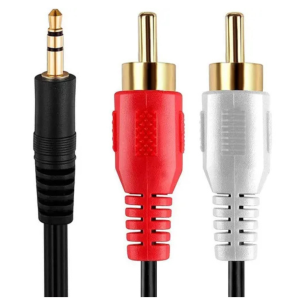 CABLE RCA MINIPLUG 1.5 M...