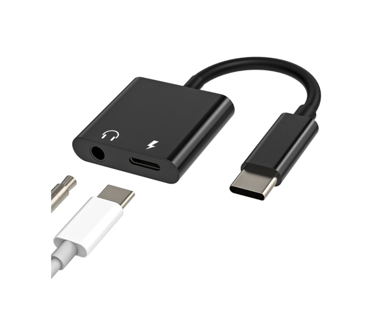 ADAPTADOR 2 EN 1 TIPO C MACHO: TIPO C...