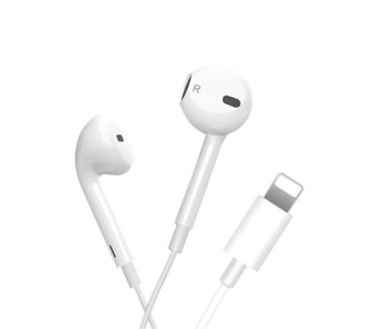 AUDIFONO TREQA EARPODS LIGHTINING 1M.