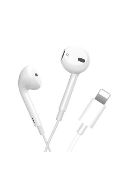 AUDIFONO TREQA EARPODS LIGHTINING 1M.