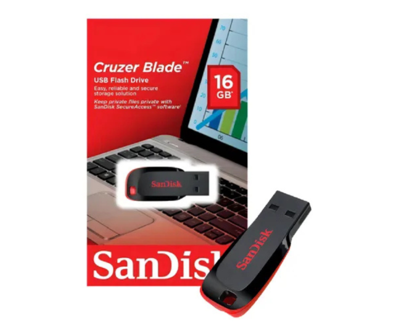 PENDRIVE SANDISK 16GB Z50 CRUZER...