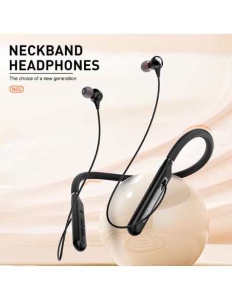AIRPODS LDNIO N02 BT- BANDA DE CUELLO
