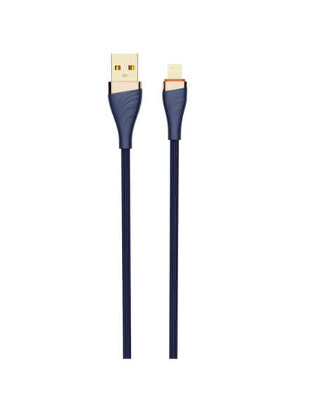 CABLE LDNIO LS691 30W USB - LIGHTNING CORDON AZUL