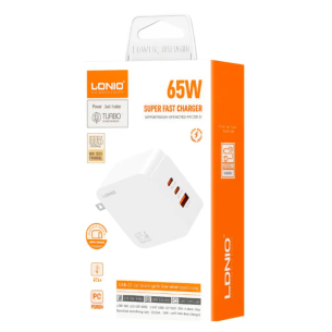 CARGADOR LDNIO Q4 65W 2P PD...