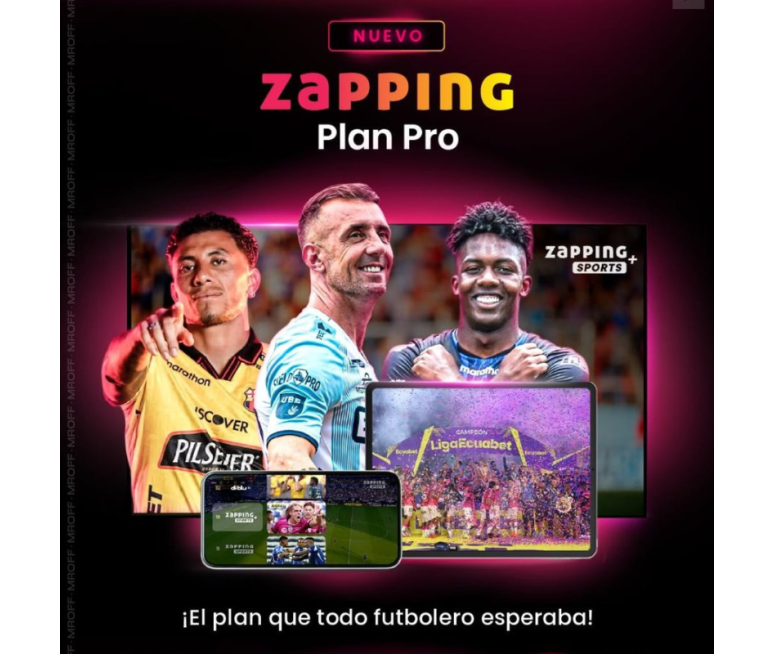 ZAPPING PLAN PRO (40 CANALES + LIGA...