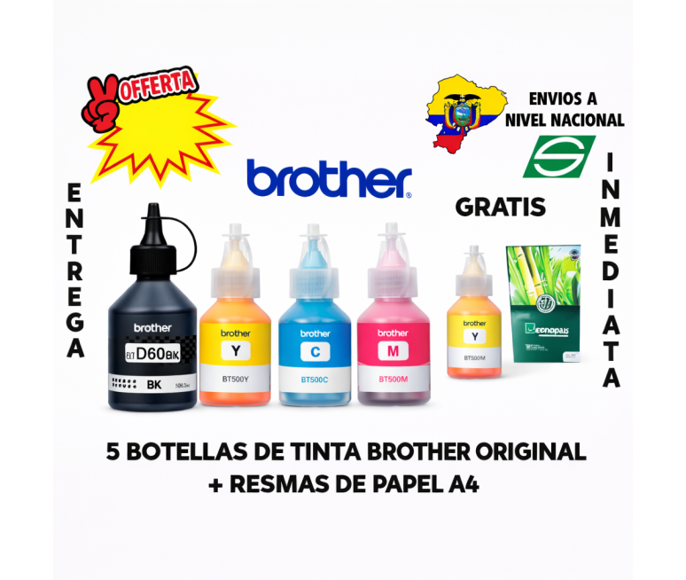 COMBO DE TINTAS FORMULADAS EPSON - HP...