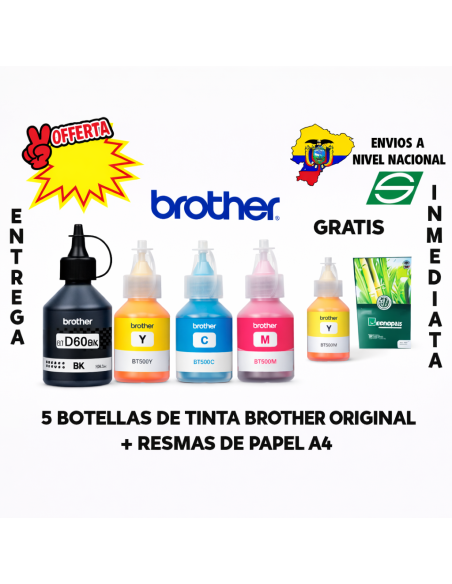 COMBO DE TINTAS FORMULADAS EPSON - HP - CANON - BROTHER
