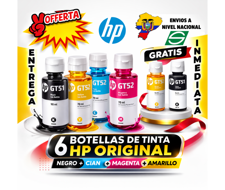 COMBO DE TINTAS FORMULADAS EPSON - HP...
