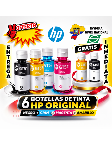 COMBO DE TINTAS FORMULADAS EPSON - HP - CANON - BROTHER