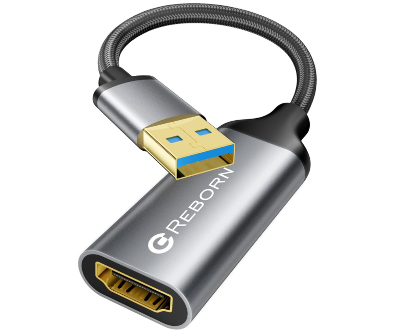 ADAPTADOR USB 3.0 MACHO A HDMI HEMBRA...