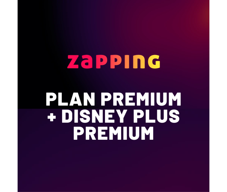 ZAPPING PLAN PREMIUM + DISNEY PLUS...