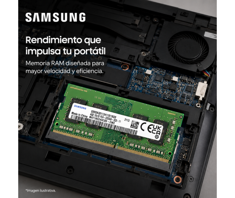 MEMORIA RAM SAMSUNG PARA PORTATL 4GB...