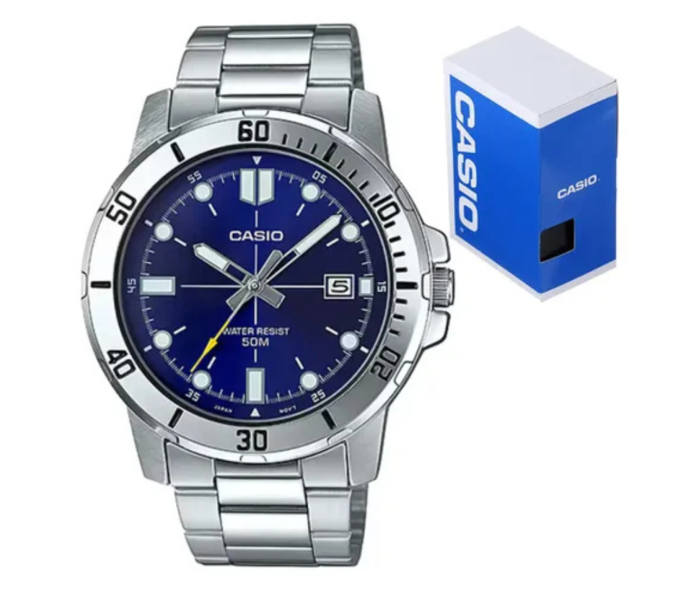 RELOJ CASIO CUARZO MTP-VD 01D-2E 45MM