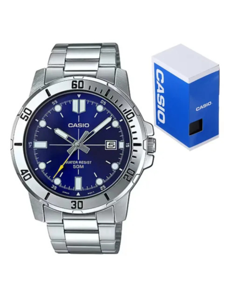 RELOJ CASIO CUARZO MTP-VD 01D-2E 45MM