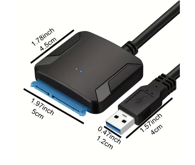 CABLE ADAPTADOR SATA A USB 3.0...