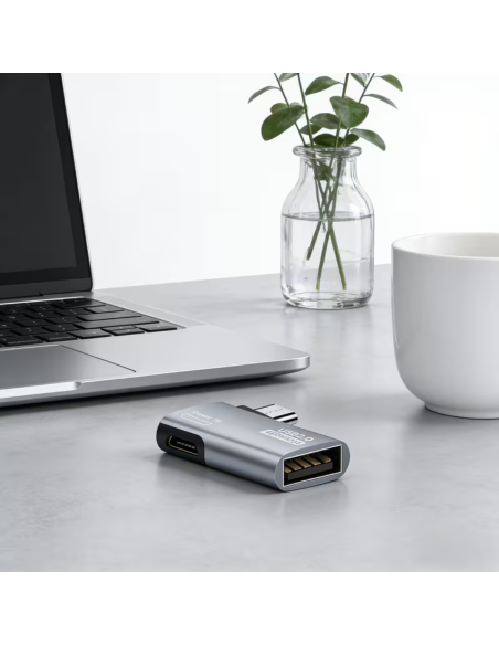 ADAPTADOR MICRO USB MACHO A USB HEMBRA OTG