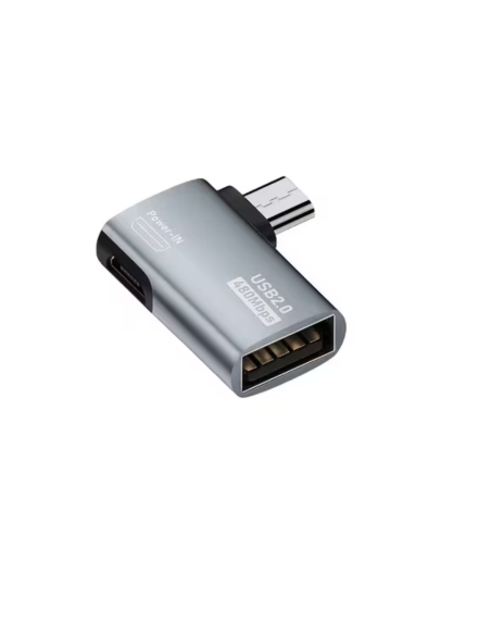 ADAPTADOR MICRO USB MACHO A USB HEMBRA OTG