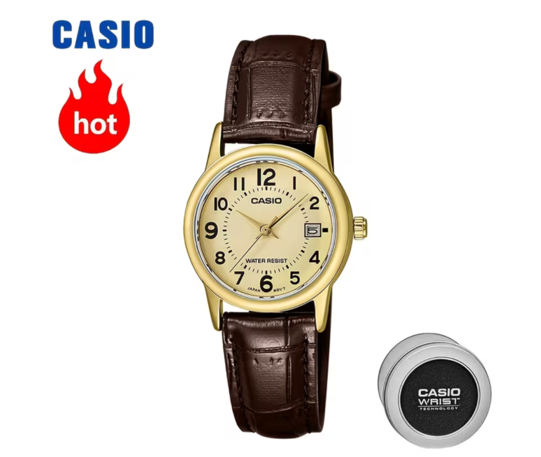 RELOJ CASIO PARA DAMA ANALÓGICO...