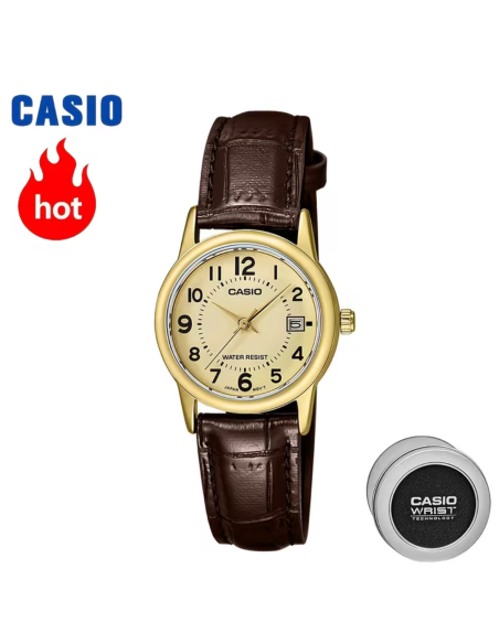 RELOJ CASIO PARA DAMA ANALÓGICO CASUAL LTP-V002GL-9B 25MM