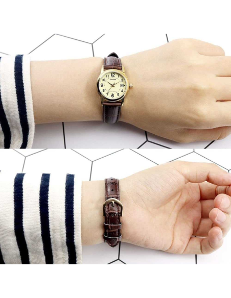 RELOJ CASIO PARA DAMA ANALÓGICO CASUAL LTP-V002GL-9B 25MM