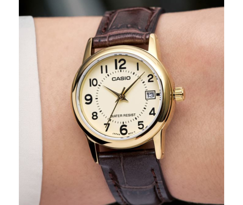 RELOJ CASIO PARA DAMA ANALÓGICO...