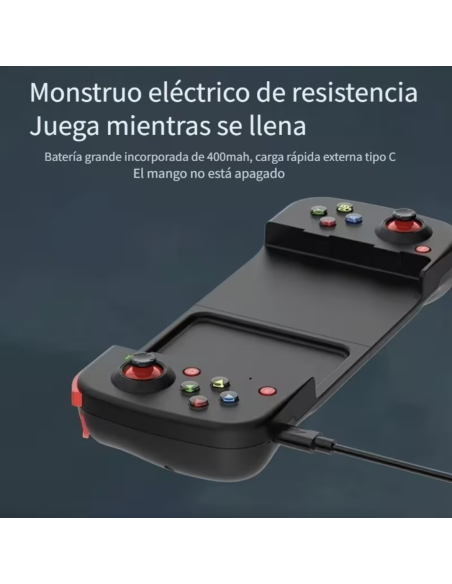 MANDO INALAMBRICO PARA JUEGOS MULTIPLATAFORMA NS-PC-ANDROID-IOS BATERIA BLUETOOTH