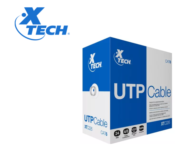 CAJA DE CABLE UTP XTECH XTC – 226...