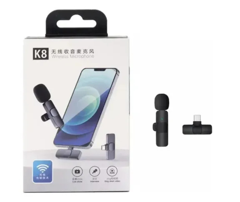 MICROFONO INALAMBRICO PARA CELULAR...
