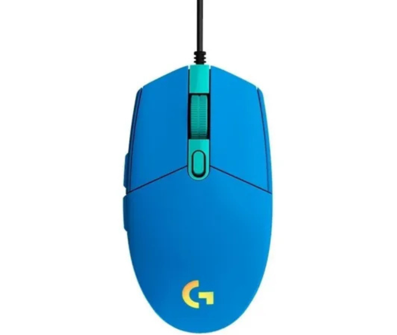 MOUSE LOGITECH GAMER G203 USB RGB...