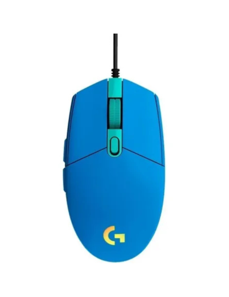 MOUSE LOGITECH GAMER G203 USB RGB PRODIGY AZUL LIGHTSYNC