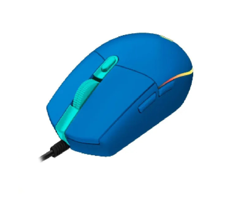 MOUSE LOGITECH GAMER G203 USB RGB...