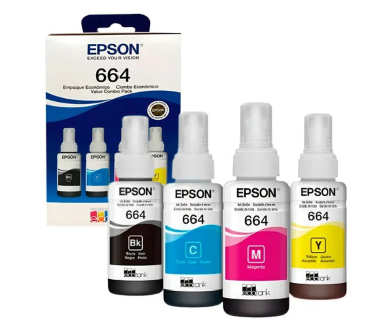 PAQUETE PACK DE 4 BOTELLAS DE TINTA...