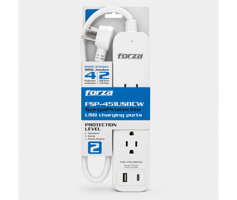 REGLETA FORZA PROTECTOR 1625W – 500J...