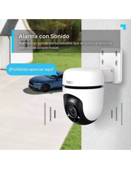 CAMARA SMART WIFI TP-LINK TAPO C510W VISION NOCTURNA Y PANORAMICA BIDIRECCIONAL IP65