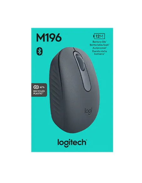 MOUSE LOGITECH M196 BLUETOOTH GRAFITO 1000 DPI